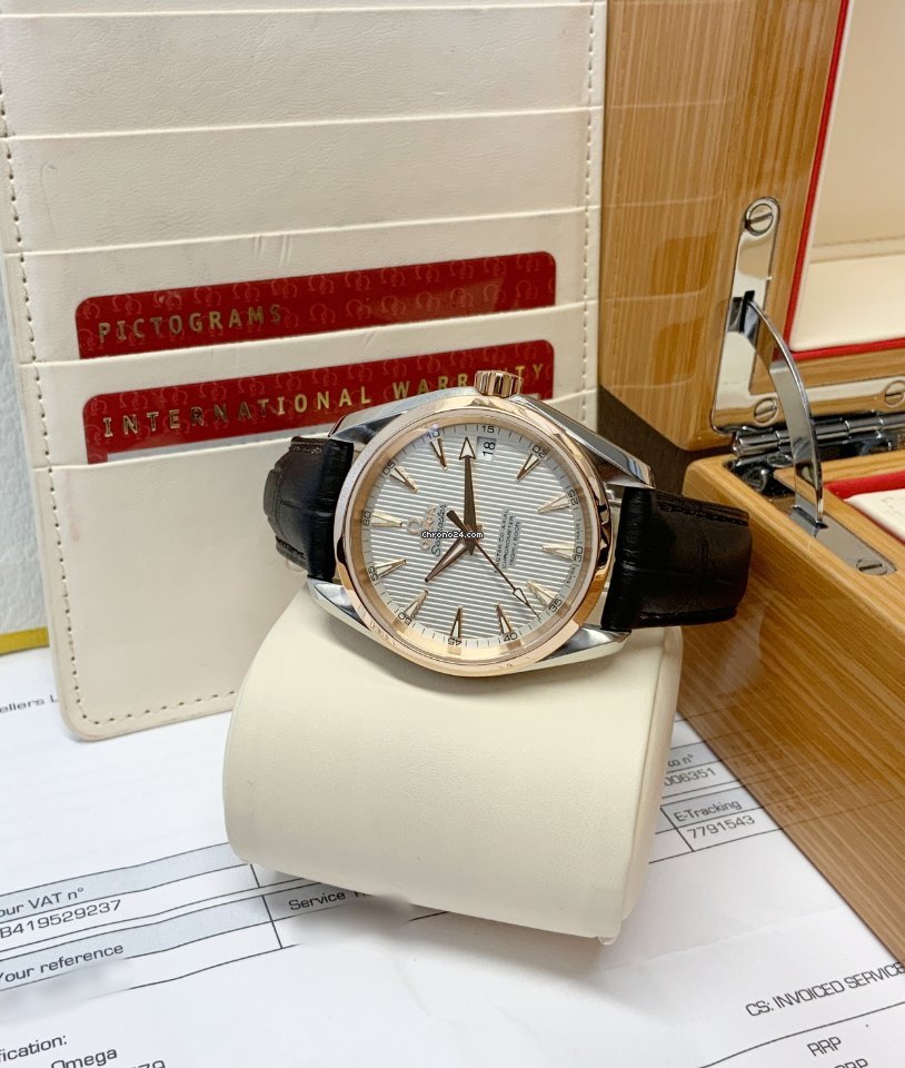IMG_9081 Omega Seamaster Aqua Terra Mens watch Unisex Automatic Gold Steel 231.23.39.21.02.001 Replica 8