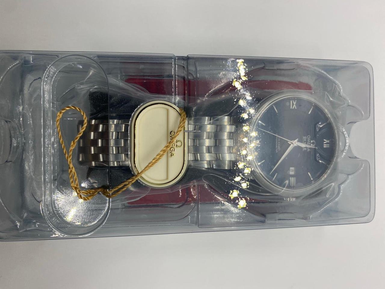 IMG_9081 Omega De Ville Prestige Mens watch Unisex Automatic Steel 424.10.40.20.03.001 Replica 8