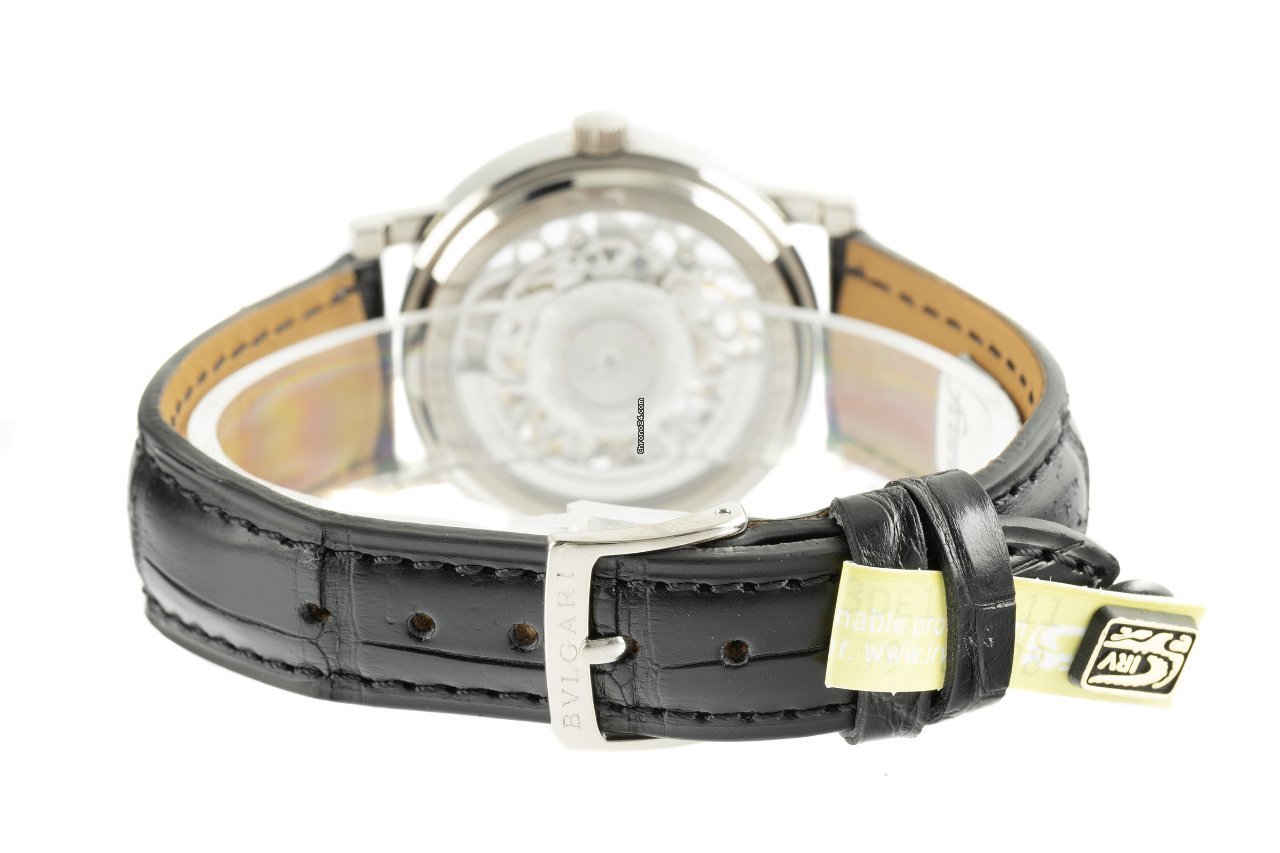 IMG_9081 Bulgari Bulgari Mens watch Unisex Automatic White gold BBW33GLSK Replica 8