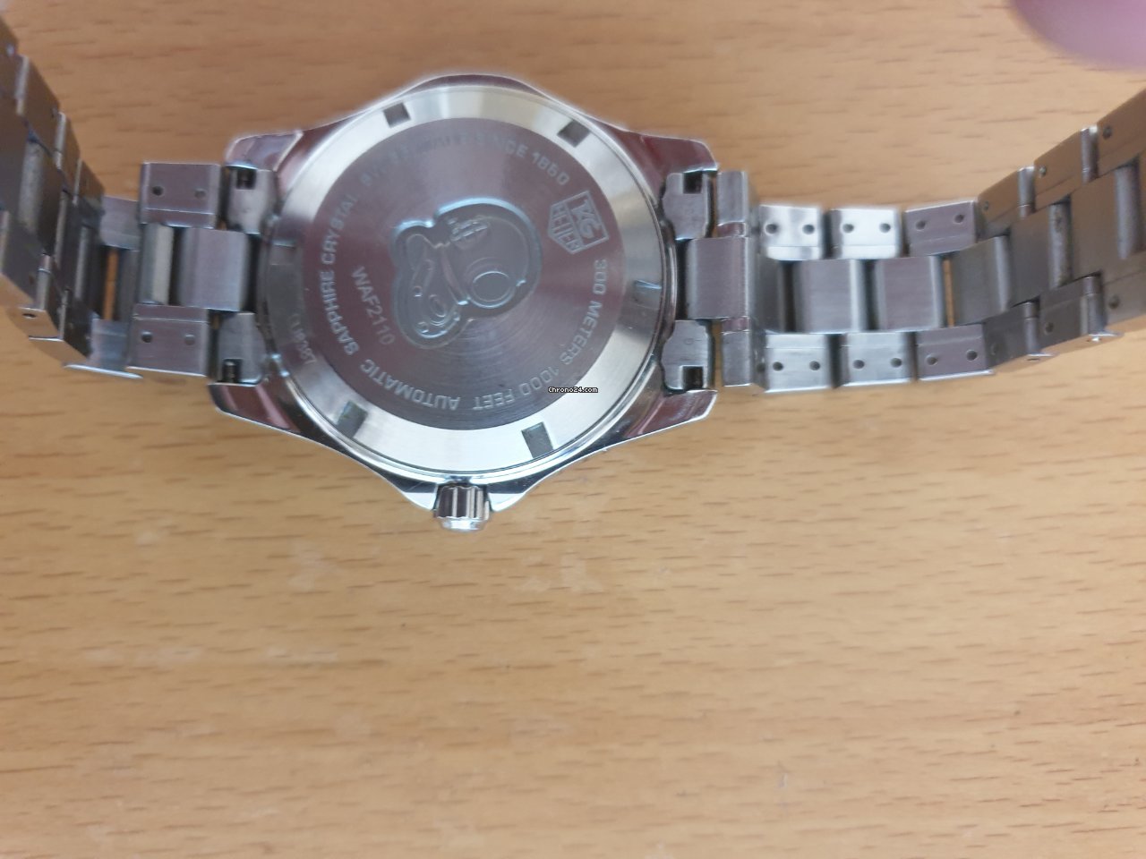 IMG_9081 TAG Heuer Aquaracer 300M Mens watch Unisex Automatic Steel WAF2110 Replica 8