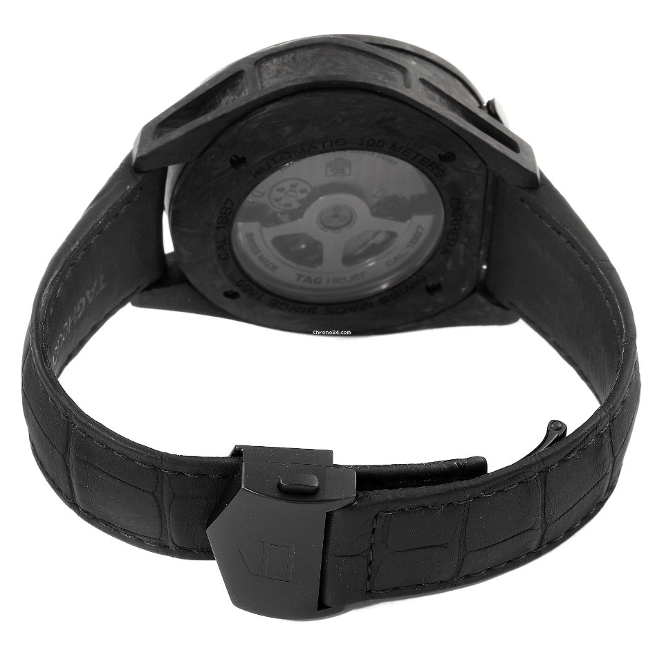 IMG_9081 TAG Heuer Carrera Calibre 1887 Mens watch Unisex Automatic Carbon CAR2C90.FC6341 Replica 8