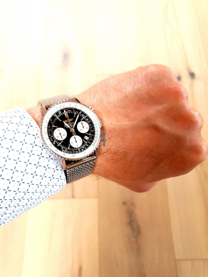 IMG_9081 Breitling Navitimer Mens watch Unisex Automatic Steel A23322-011 Replica 8