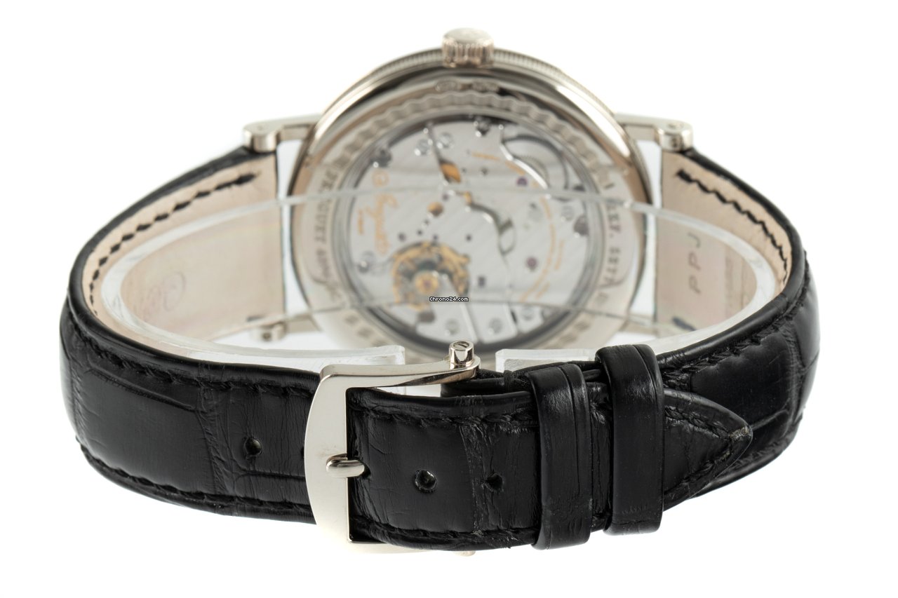 IMG_9081 Breguet Classique Mens watch Unisex Manual winding White gold 5277BB129V6 Replica 8