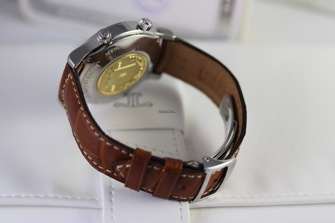 IMG_9081 Jaeger-LeCoultre Master Memovox Mens watch Unisex Manual winding Steel 144.8.94 Replica 8