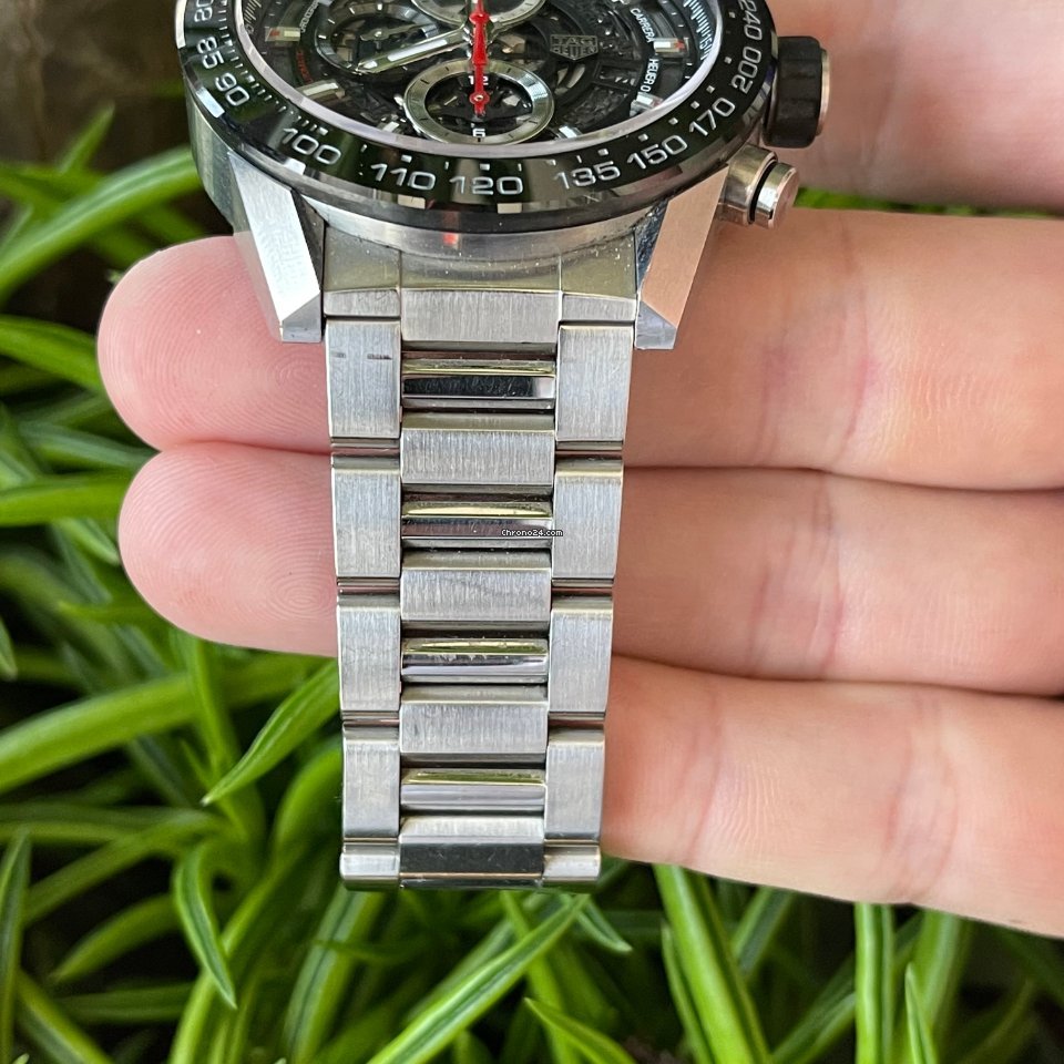IMG_9081 TAG Heuer Carrera Calibre HEUER 01 Mens watch Unisex Automatic Steel CAR2A1W-0 Replica 8