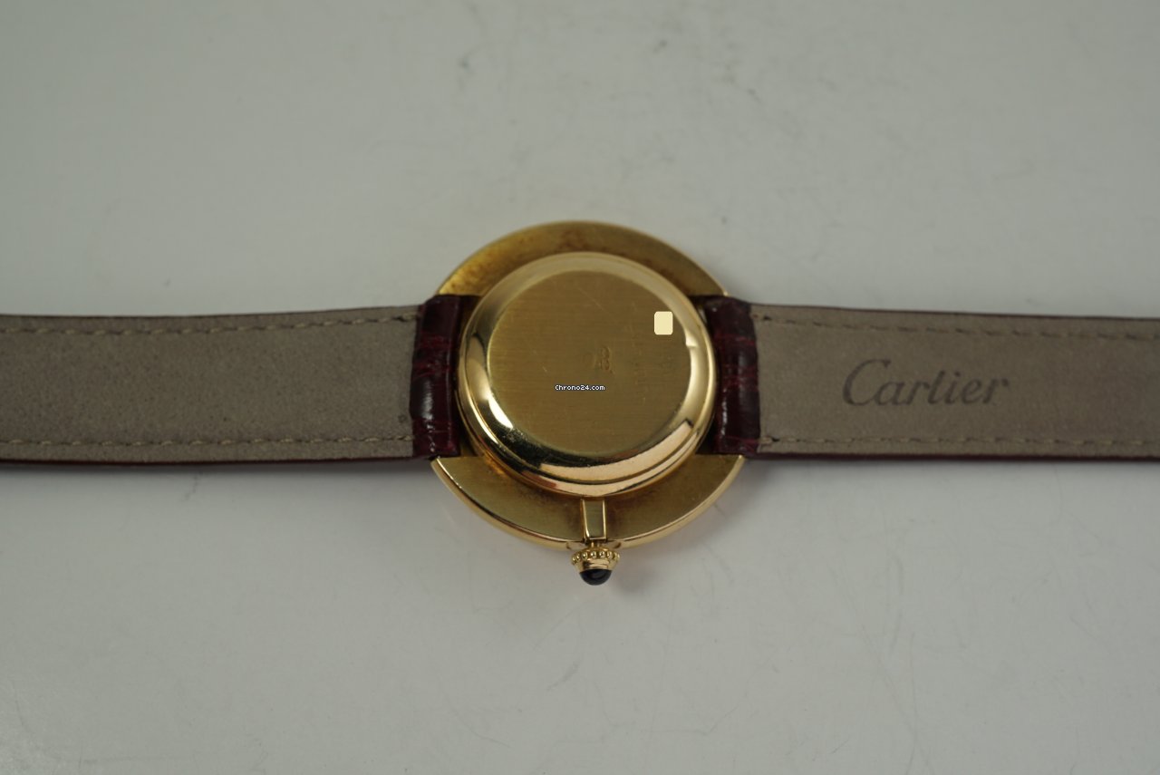 IMG_9081 Cartier Mens watch Unisex Automatic Yellow gold 881095 Replica 8