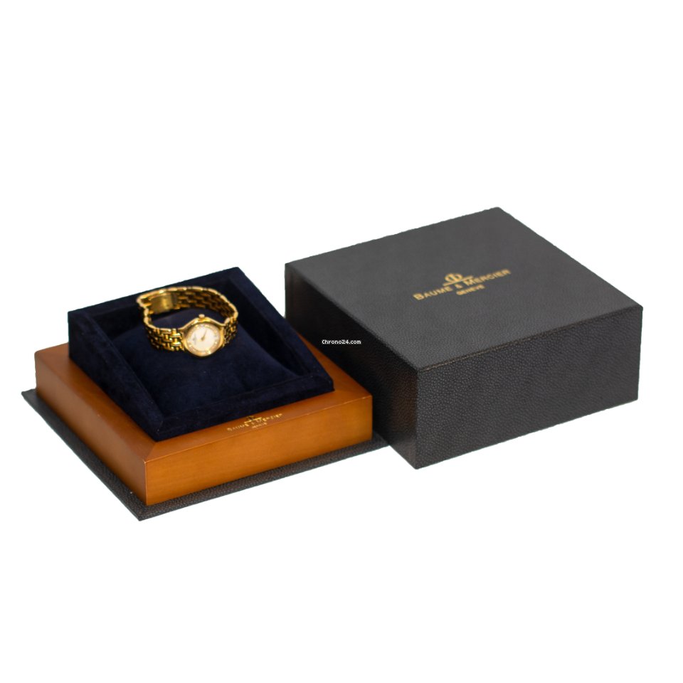 IMG_9081 Baume & Mercier Classima Womens watch Quartz Yellow gold 16759.9 Replica 8