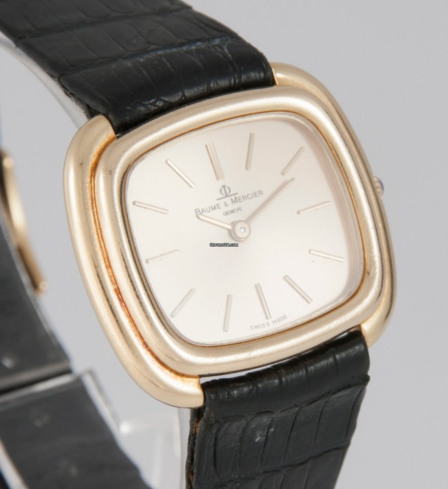 IMG_9081 Baume & Mercier Mens watch Unisex Manual winding Yellow gold 37091 Replica 8