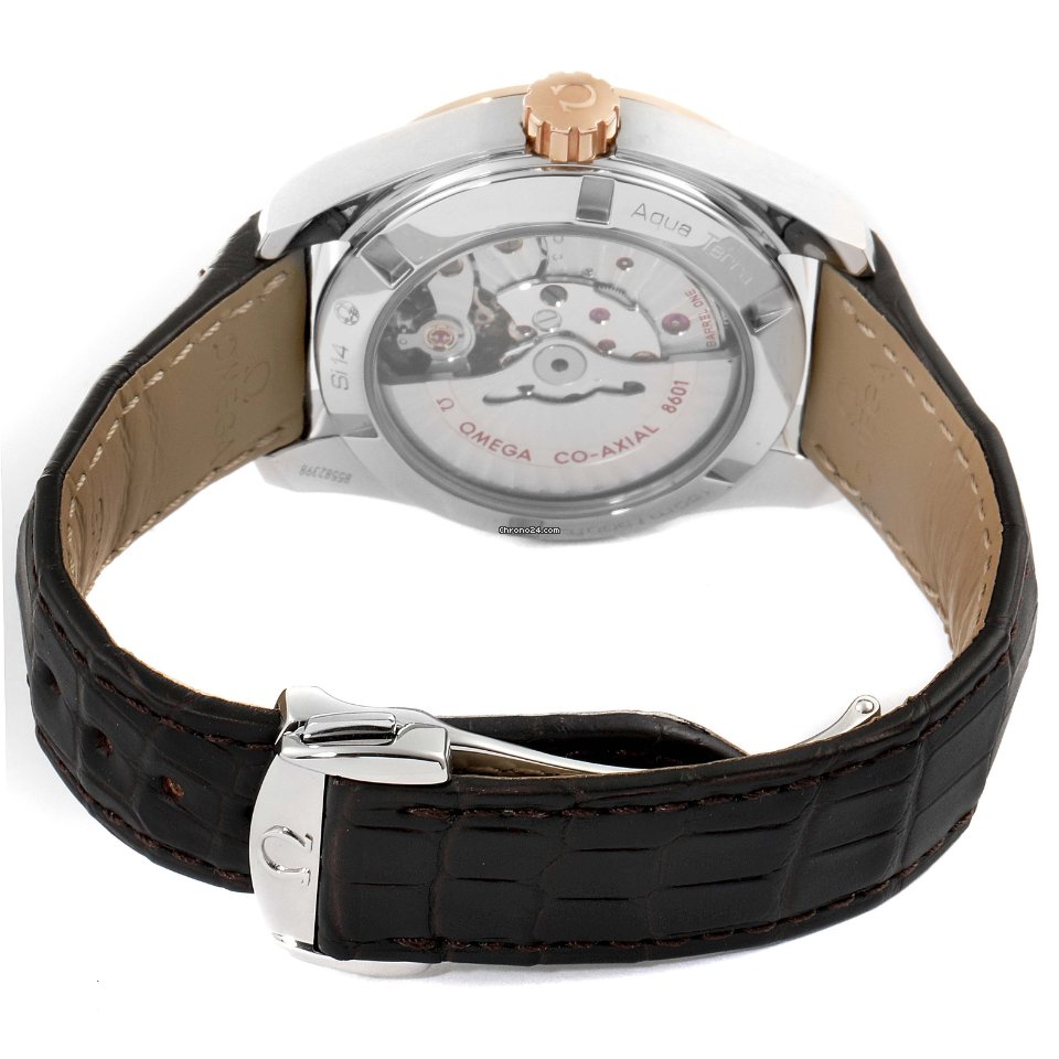 IMG_9081 Omega Seamaster Aqua Terra Mens watch Unisex Automatic Gold Steel 231.23.39.22.06.001 Replica 8