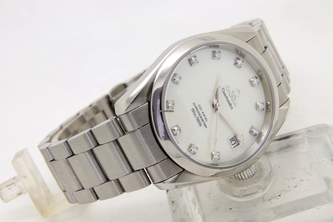 IMG_9081 Omega Seamaster Aqua Terra Womens watch Automatic Steel 2504.75.00 Replica 8