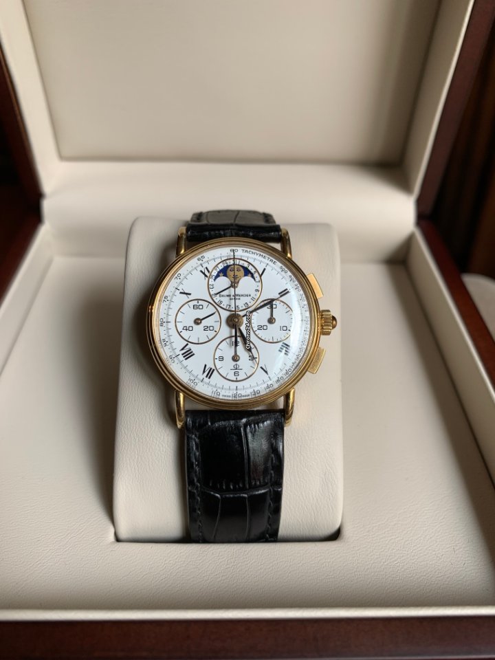 IMG_9081 Baume & Mercier Mens watch Unisex Manual winding Yellow gold 6102.099 Replica 8
