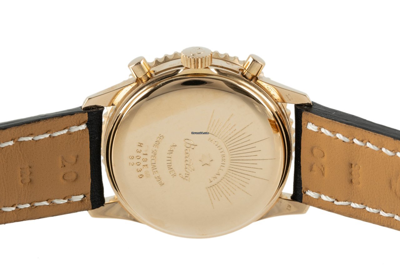 IMG_9081 Breitling Mens watch Unisex Automatic Red gold H30030 Replica 8