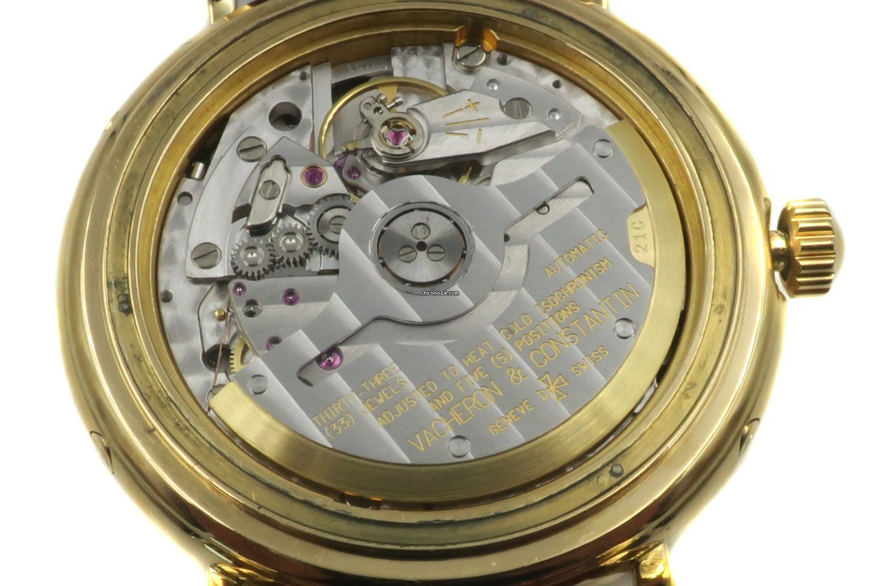 IMG_9081 Vacheron Constantin Historiques Mens watch Unisex Automatic Yellow gold 47050 000J-4 Replica 8