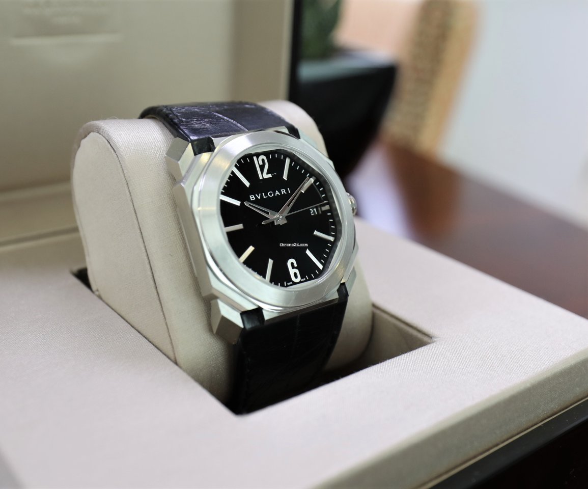 IMG_9081 Bulgari Octo Mens watch Unisex Automatic Steel 102121 BGO38BSLD Replica 8