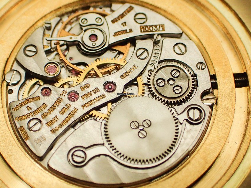 IMG_9081 Vacheron Constantin Mens watch Unisex Manual winding Yellow gold 53004 Replica 8