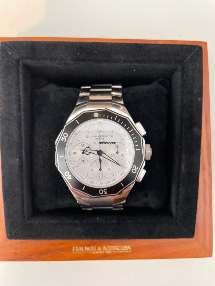 IMG_9081 Baume & Mercier Riviera Mens watch Unisex Automatic Steel MOA08724 Replica 8