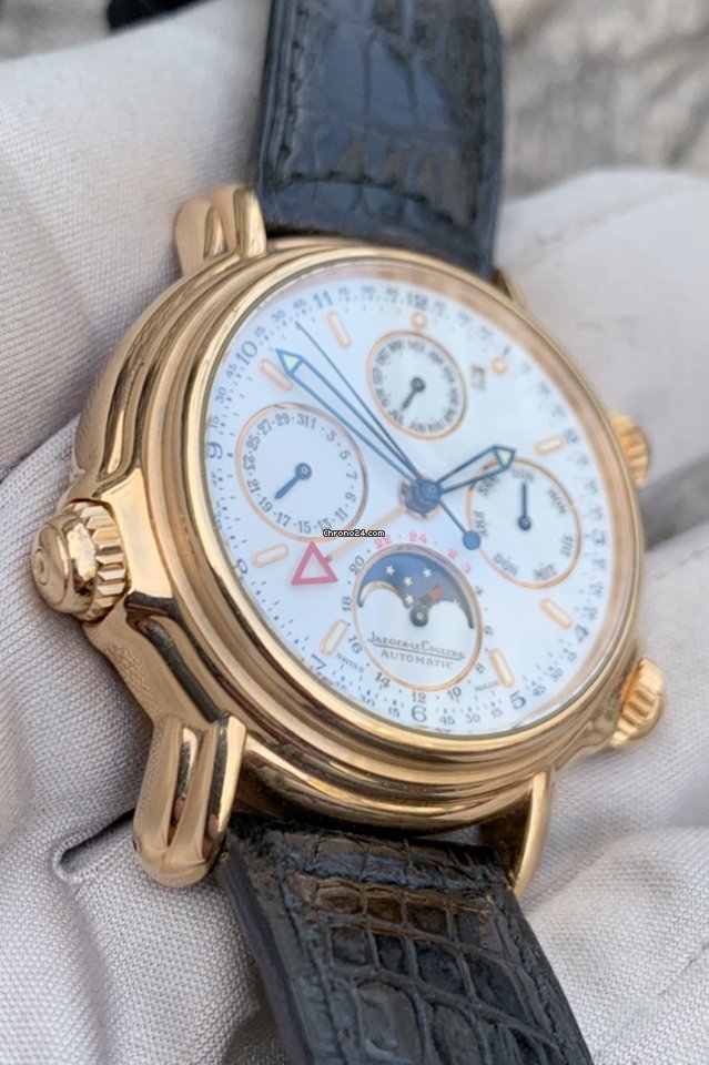 IMG_9081 Jaeger-LeCoultre Mens watch Unisex Automatic Red gold 180.2.99 Replica 8