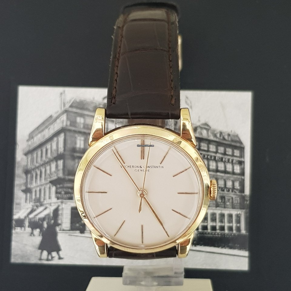 IMG_9081 Vacheron Constantin Mens watch Unisex Manual winding Yellow gold 6033 Replica 8