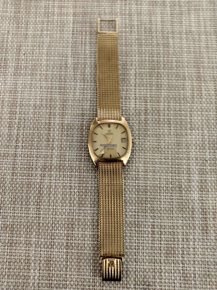 IMG_9081 Omega De Ville Mens watch Unisex Automatic Yellow gold 3625 045 (1061) Replica 8