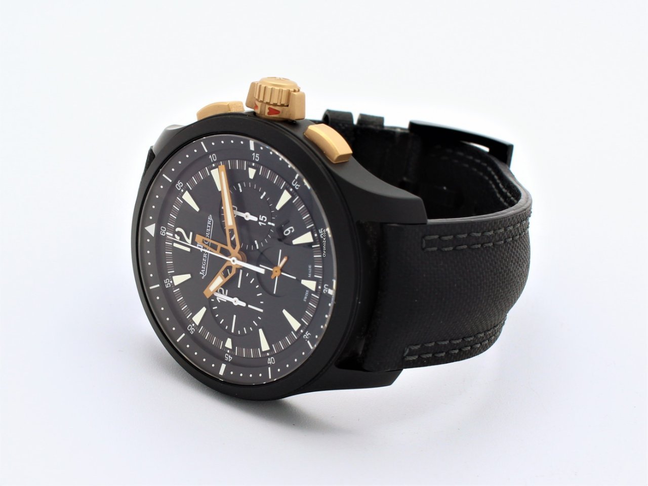 IMG_9081 Jaeger-LeCoultre Master Compressor Chronograph Ceramic Mens watch Unisex Automatic Ceramic Q205L570 Replica 8