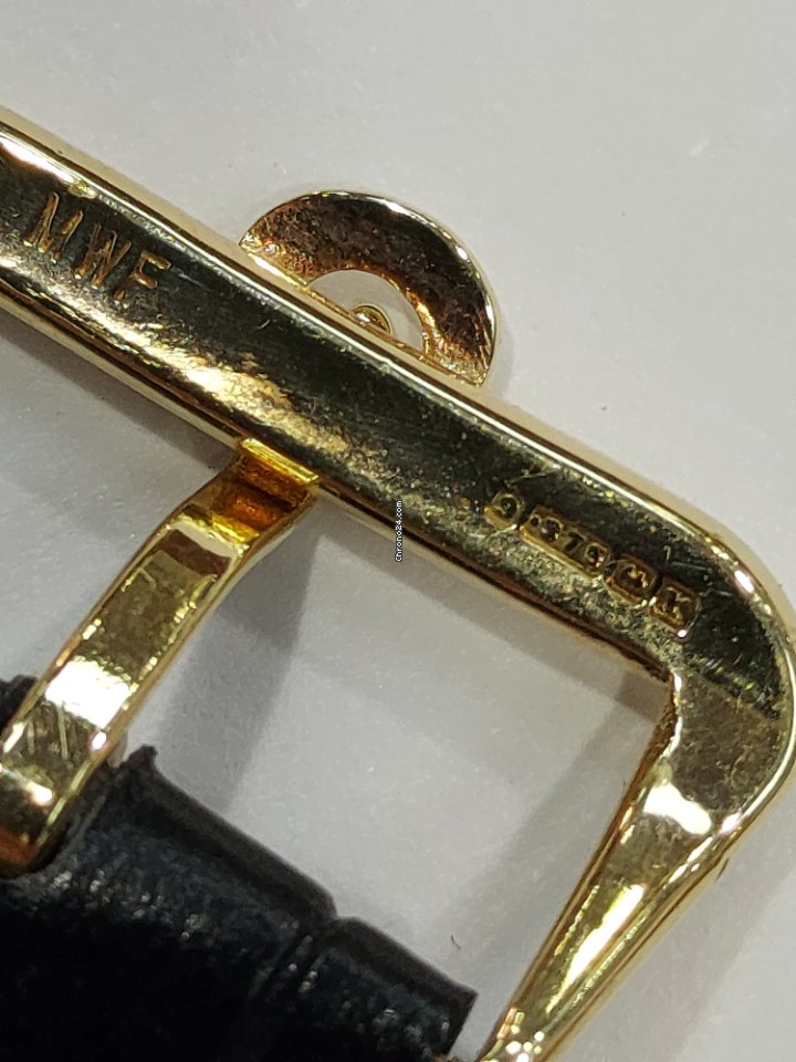 IMG_9081 Omega Seamaster Mens watch Unisex Manual winding Yellow gold 998358 Replica 8