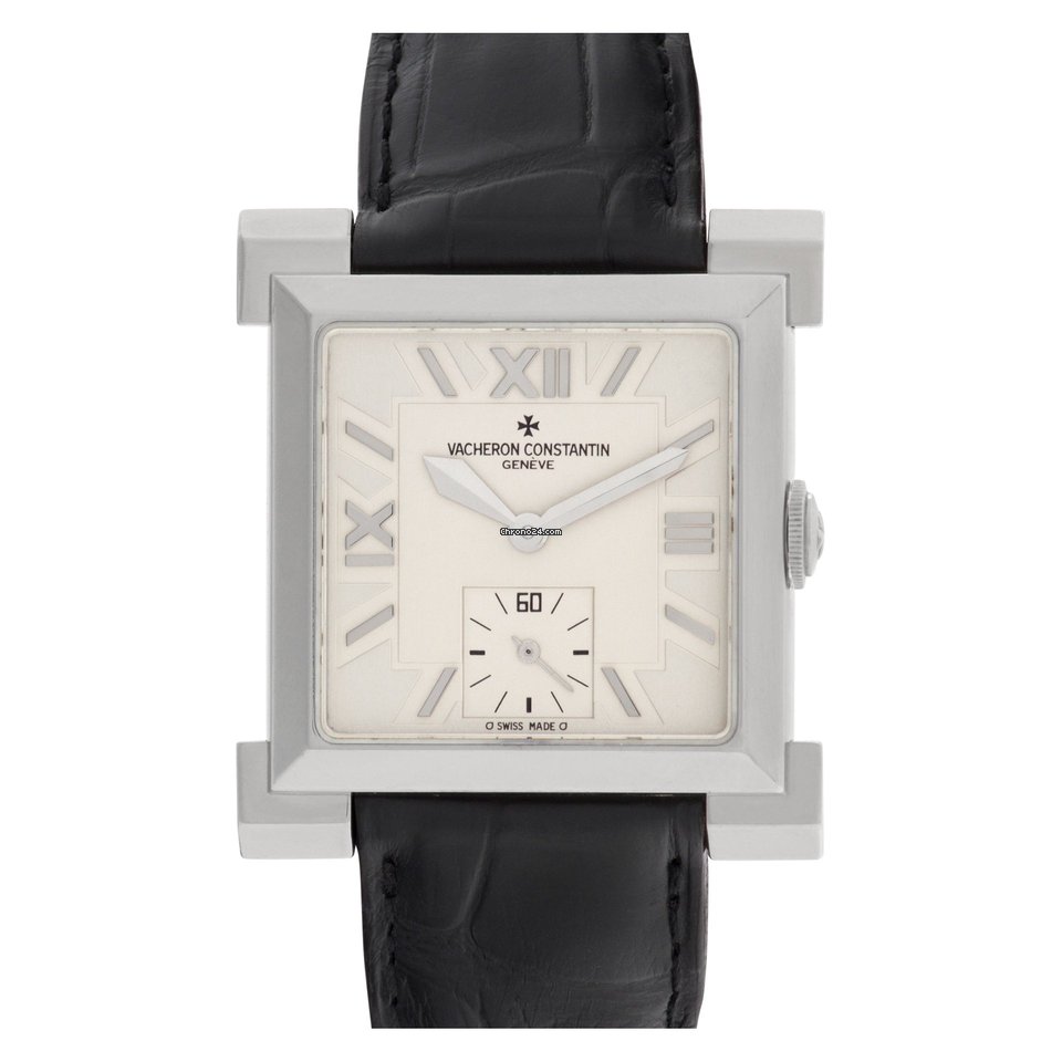 IMG_9081 Vacheron Constantin Historiques Mens watch Unisex Manual winding White gold 91030 Replica 8