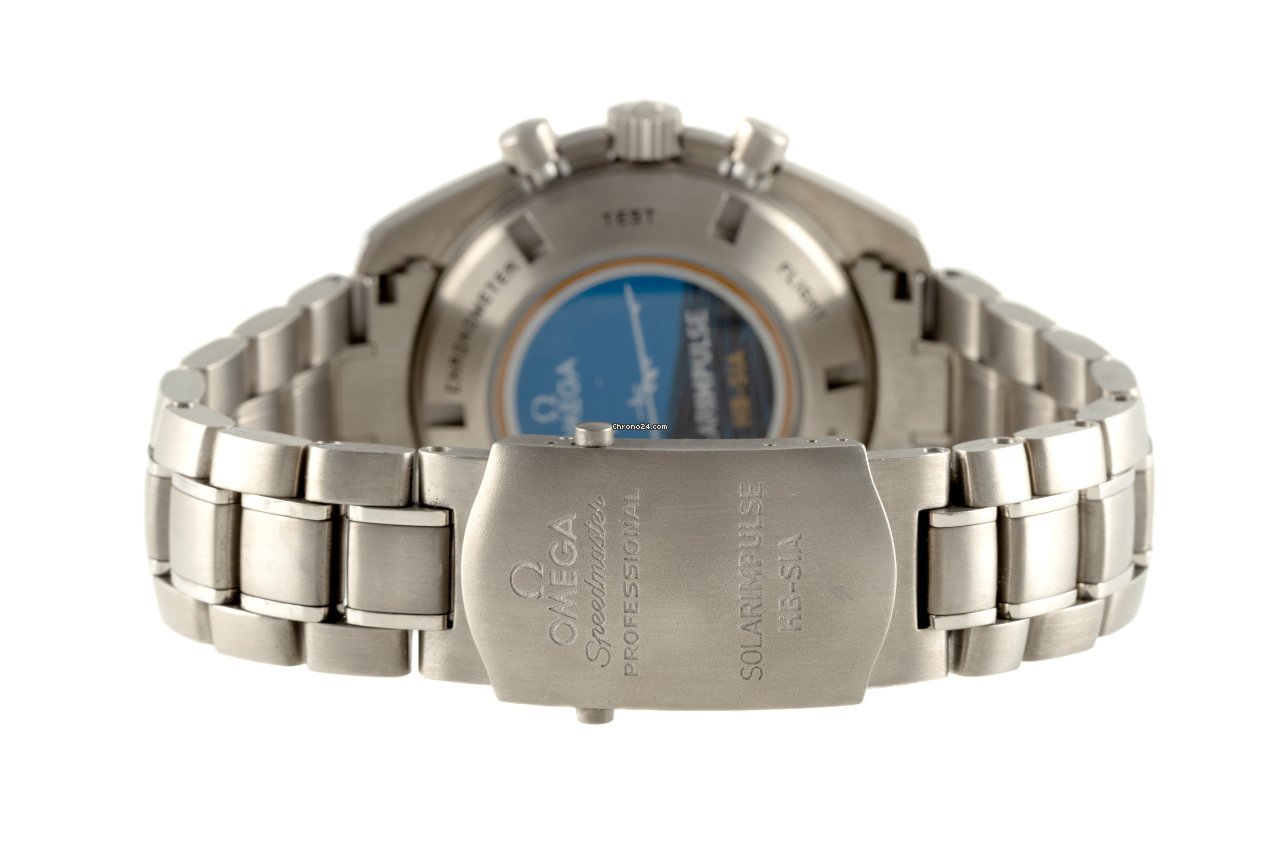 IMG_9081 Omega Speedmaster HB-SIA Mens watch Unisex Automatic Titanium 321.90.44.52.01.001 Replica 8