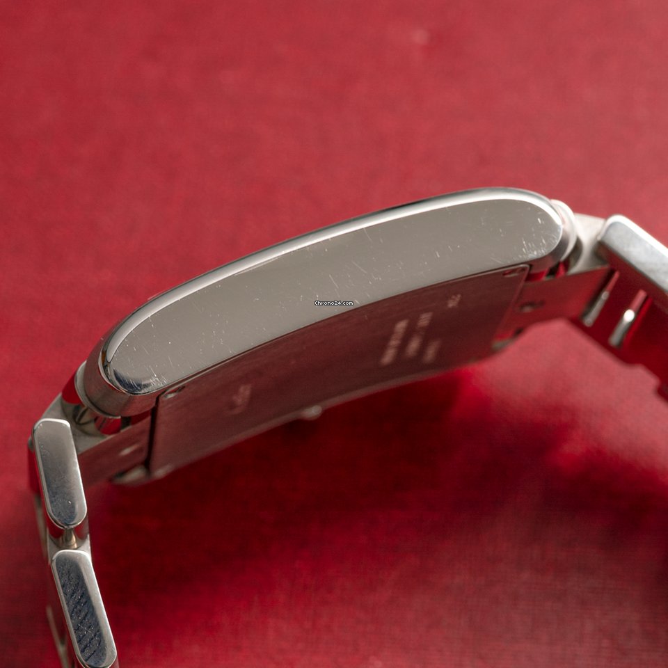 IMG_9081 Cartier Tank Francaise Mens watch Unisex Quartz Steel 2653 Replica 8