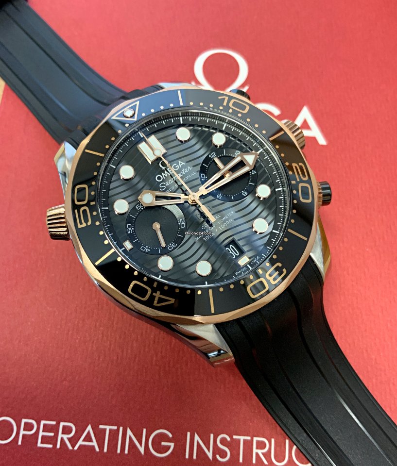 IMG_9081 Omega Seamaster Mens watch Unisex Automatic Gold Steel 210.22.44.51.01.001 Replica 8