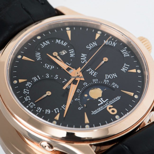 IMG_9081 Jaeger-LeCoultre Master Control Mens watch Unisex Automatic Rose gold 140.2.80.S Replica 8