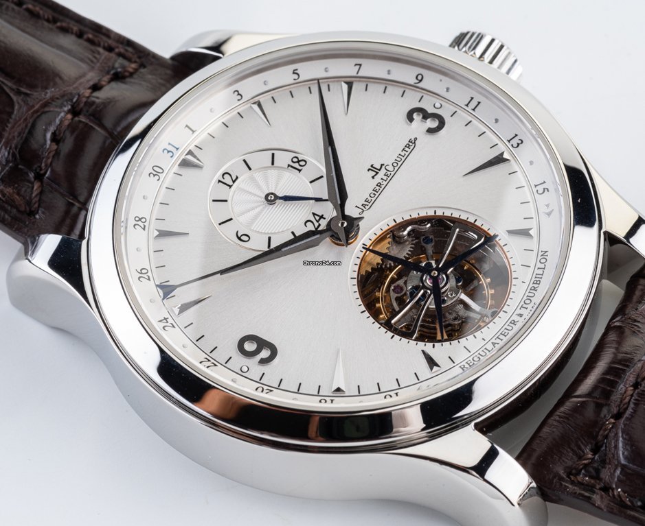 IMG_9081 Jaeger-LeCoultre Master Grand Tourbillon Mens watch Unisex Steel 1668420 Replica 8