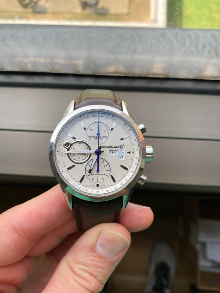 IMG_9081 Raymond Weil Freelancer Mens watch Unisex Automatic Steel 7730-stc-65021 Replica 8
