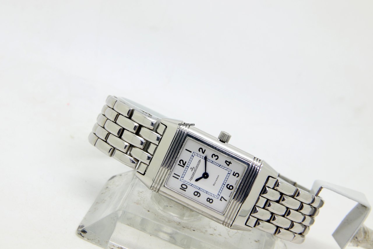IMG_9081 Jaeger-LeCoultre Reverso Lady Womens watch Quartz Steel 260.8.08 Replica 8