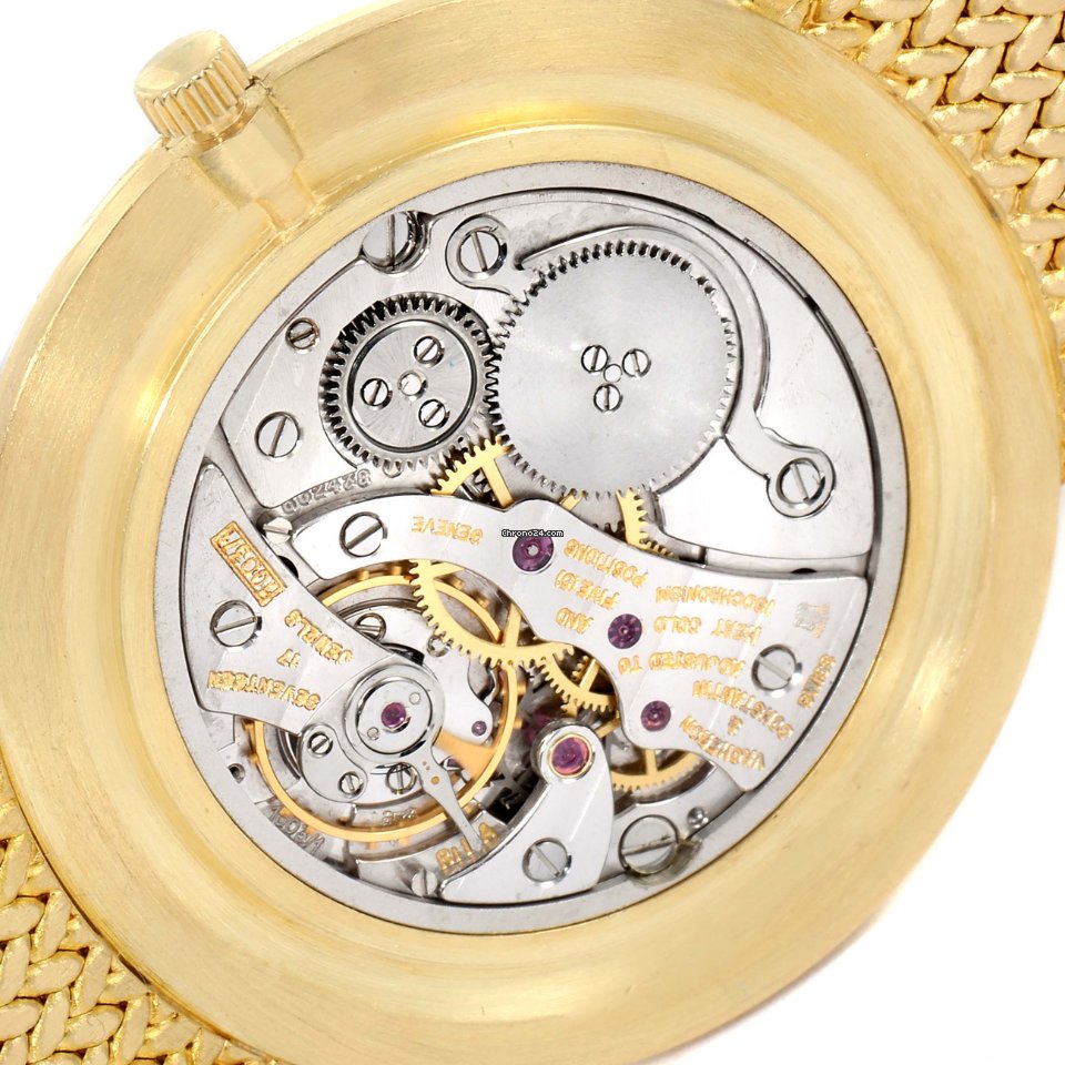 IMG_9081 Vacheron Constantin Patrimony Mens watch Unisex Manual winding Yellow gold 6872 Replica 8