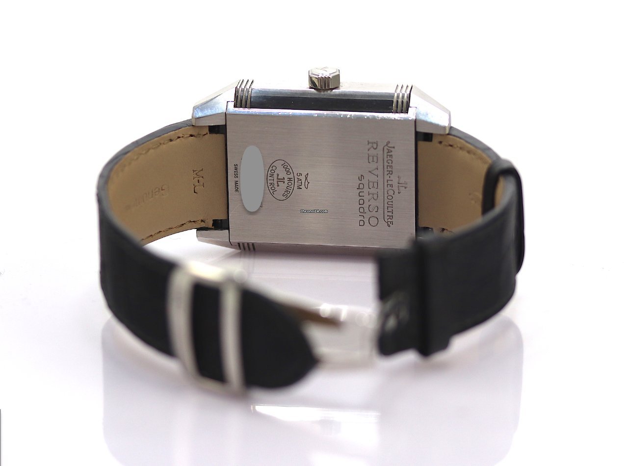 IMG_9081 Jaeger-LeCoultre Reverso Squadra Hometime Mens watch Unisex Automatic Steel 230.8.77 Replica 8