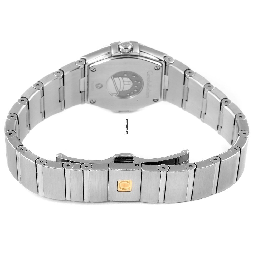 IMG_9081 Omega Constellation Quartz Womens watch Quartz Steel 123.15.24.60.03.001 Replica 8