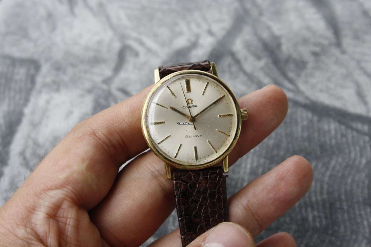 IMG_9081 Omega Geneve Mens watch Unisex Manual winding Steel 131.019SP Replica 8