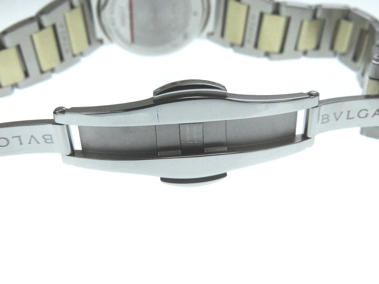IMG_9081 Bulgari Bulgari Womens watch Quartz Gold Steel BB26WSGD N Replica 8