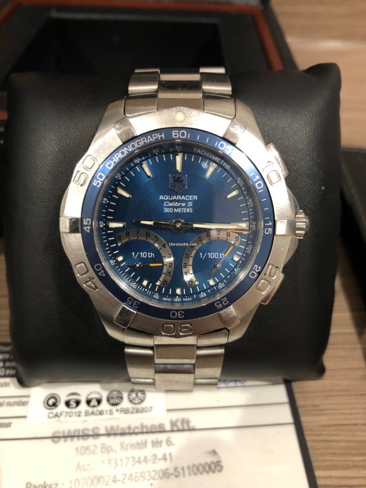 IMG_9081 TAG Heuer Aquaracer 300M Mens watch Unisex Quartz Steel CAF7012.BA0815 Replica 8