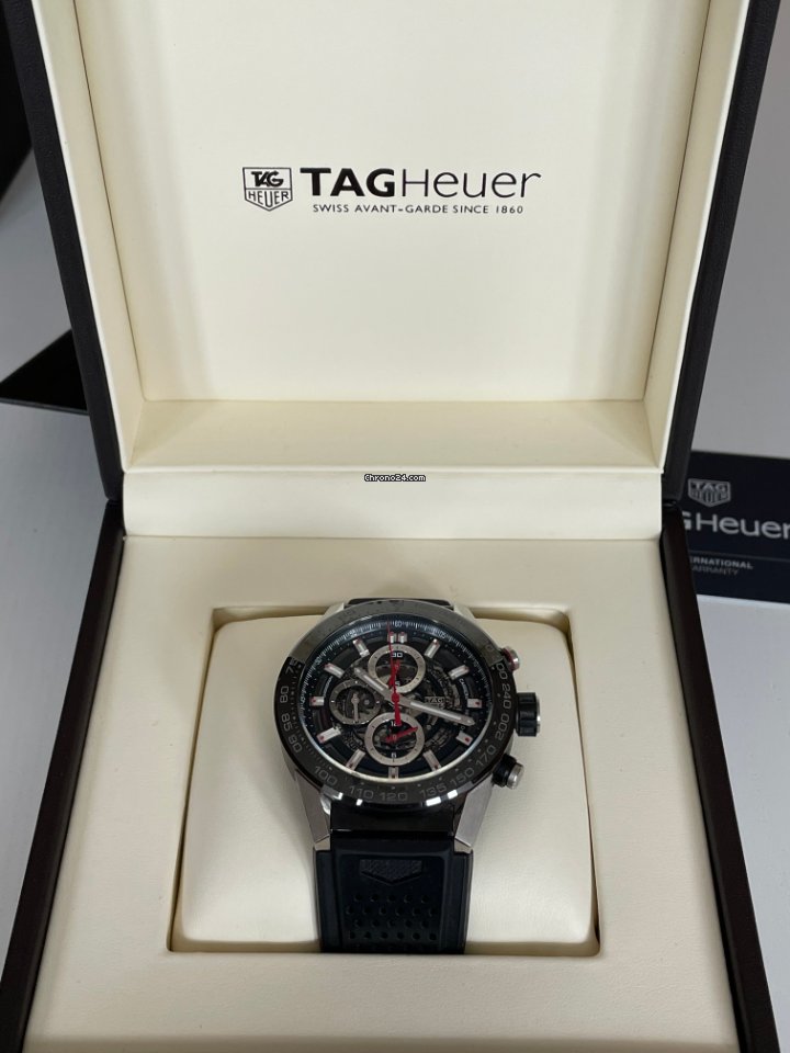 IMG_9081 TAG Heuer Carrera Calibre HEUER 01 Mens watch Unisex Automatic Steel CAR2A1Z.FT6044 Replica 8