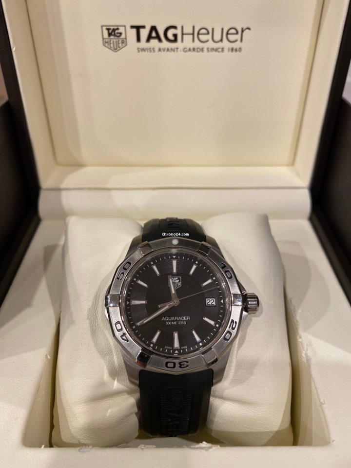 IMG_9081 TAG Heuer Aquaracer 300M Mens watch Unisex Quartz Steel WAP1110.FT6029 Replica 8