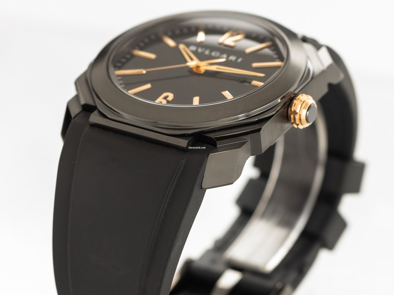 IMG_9081 Bulgari Octo Mens watch Unisex Automatic Ceramic 102581-6641 Replica 8