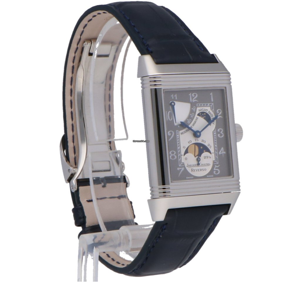 IMG_9081 Jaeger-LeCoultre Reverso Mens watch Unisex Manual winding Platinum 270.6.63 Replica 8