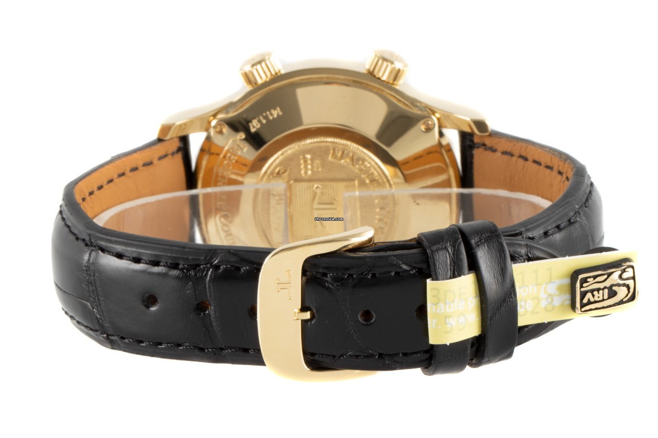 IMG_9081 Jaeger-LeCoultre Master Memovox Mens watch Unisex Automatic Yellow gold 141.1.97 Replica 8