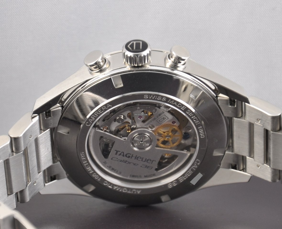 IMG_9081 TAG Heuer Carrera Calibre 36 Mens watch Unisex Automatic Steel CAR2B10.BA0799 Replica 8