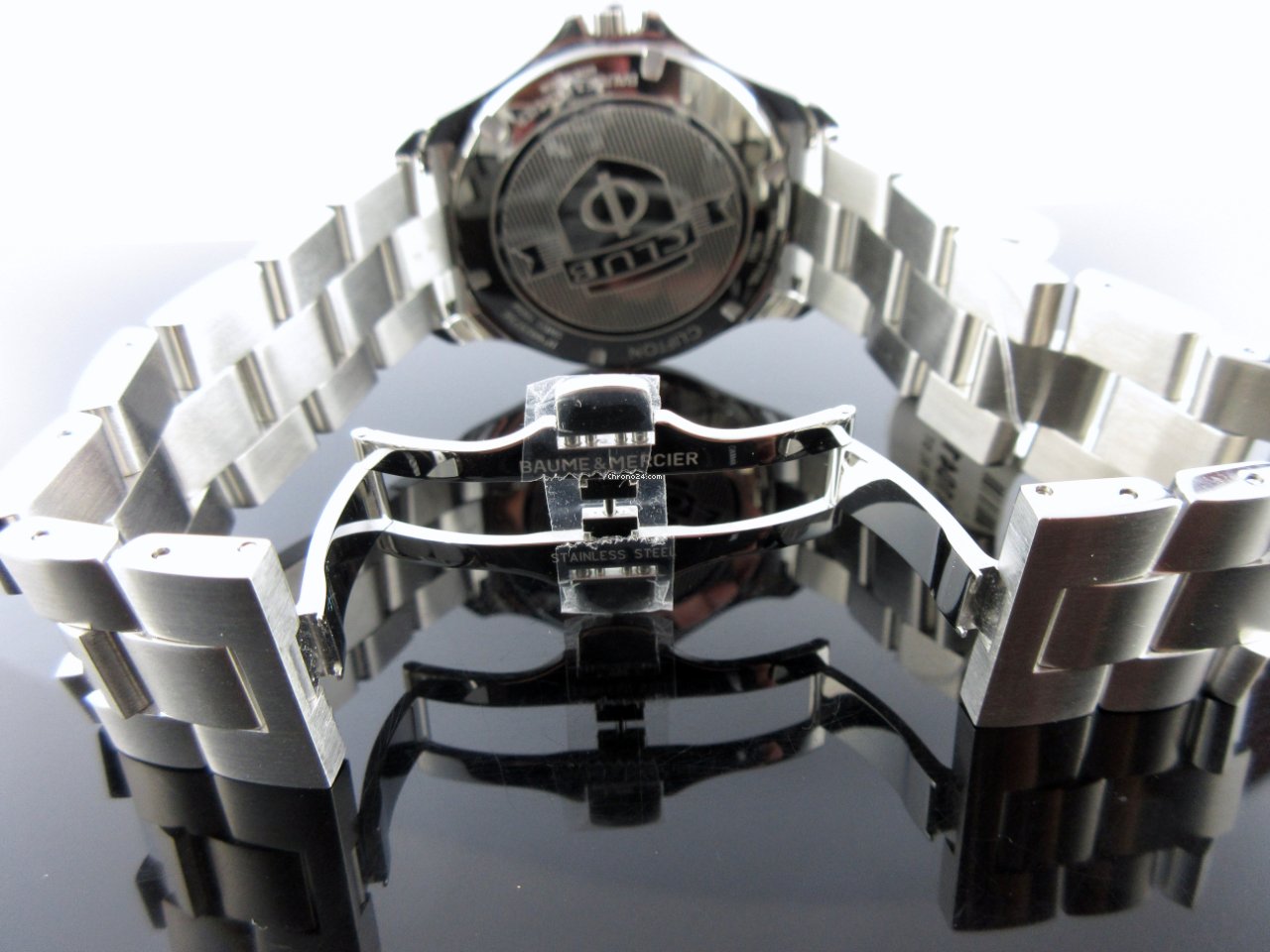 IMG_9081 Baume & Mercier Clifton Mens watch Unisex Quartz Steel MOA10413 Replica 8