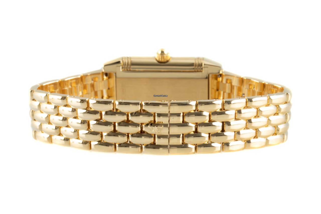 IMG_9081 Jaeger-LeCoultre Reverso Duetto Womens watch Manual winding Yellow gold 266.1.44 Replica 8