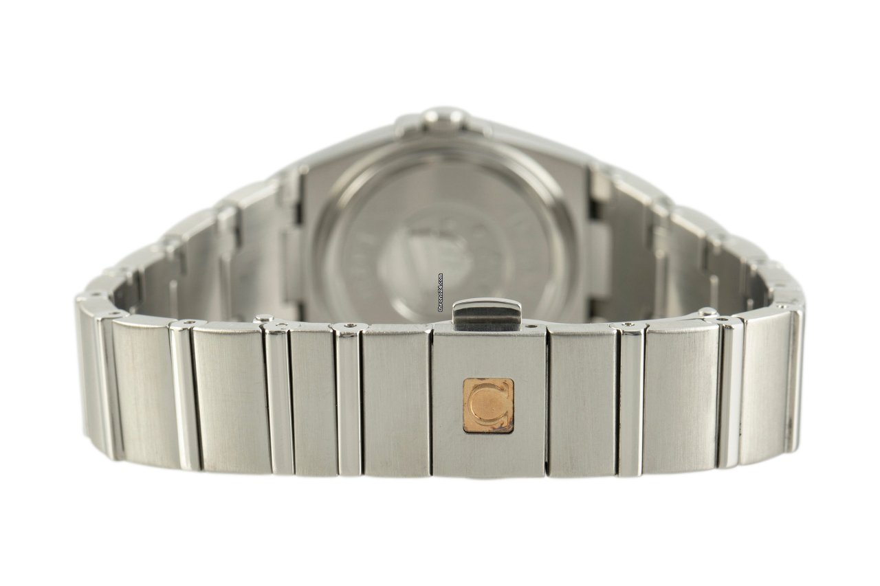 IMG_9081 Omega Constellation Womens watch Quartz Steel 1581.70.00 Replica 8