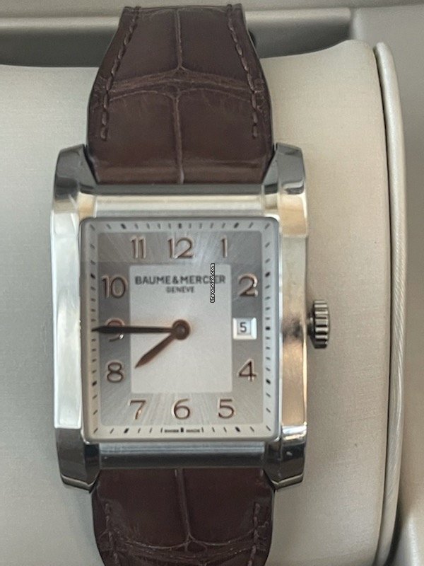 IMG_9081 Baume & Mercier Hampton Womens watch Quartz Steel MOA10018 Replica 8