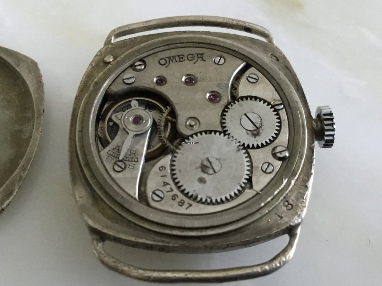 IMG_9081 Omega Mens watch Unisex Manual winding Silver 84 Replica 8